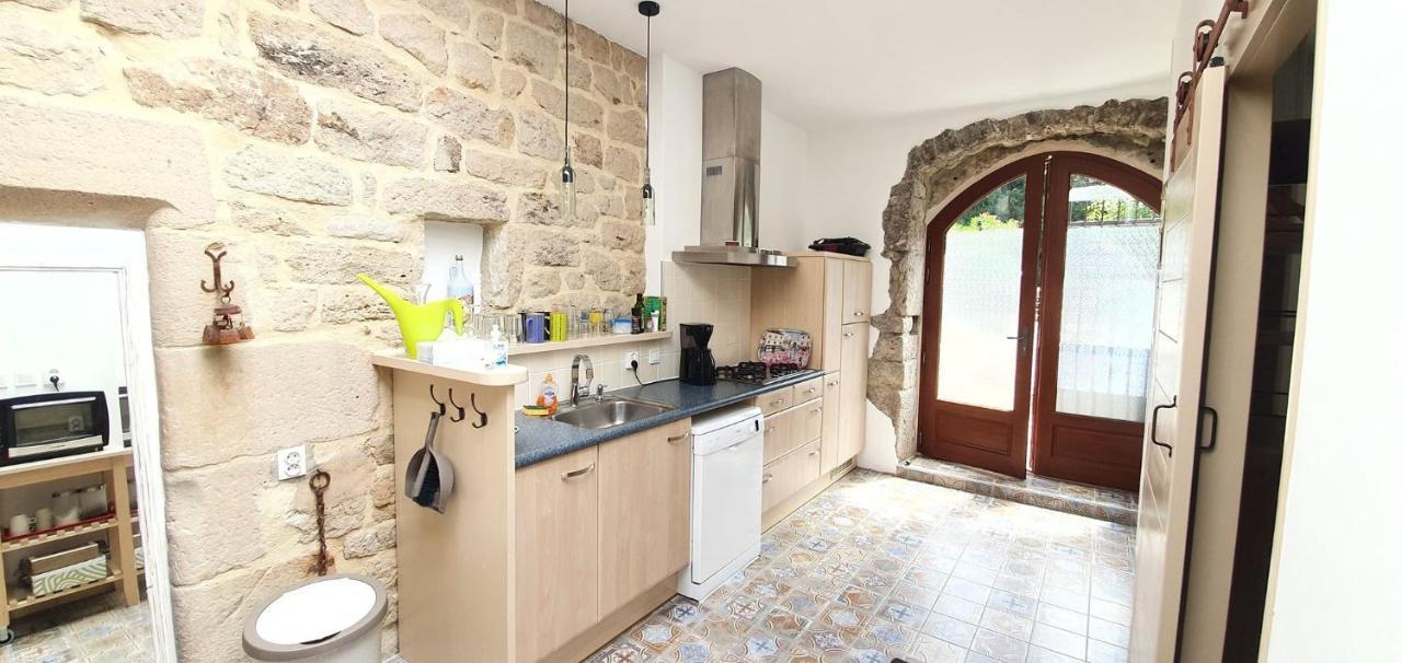 Mas Le Corbery Apartment Largentiere Exterior photo