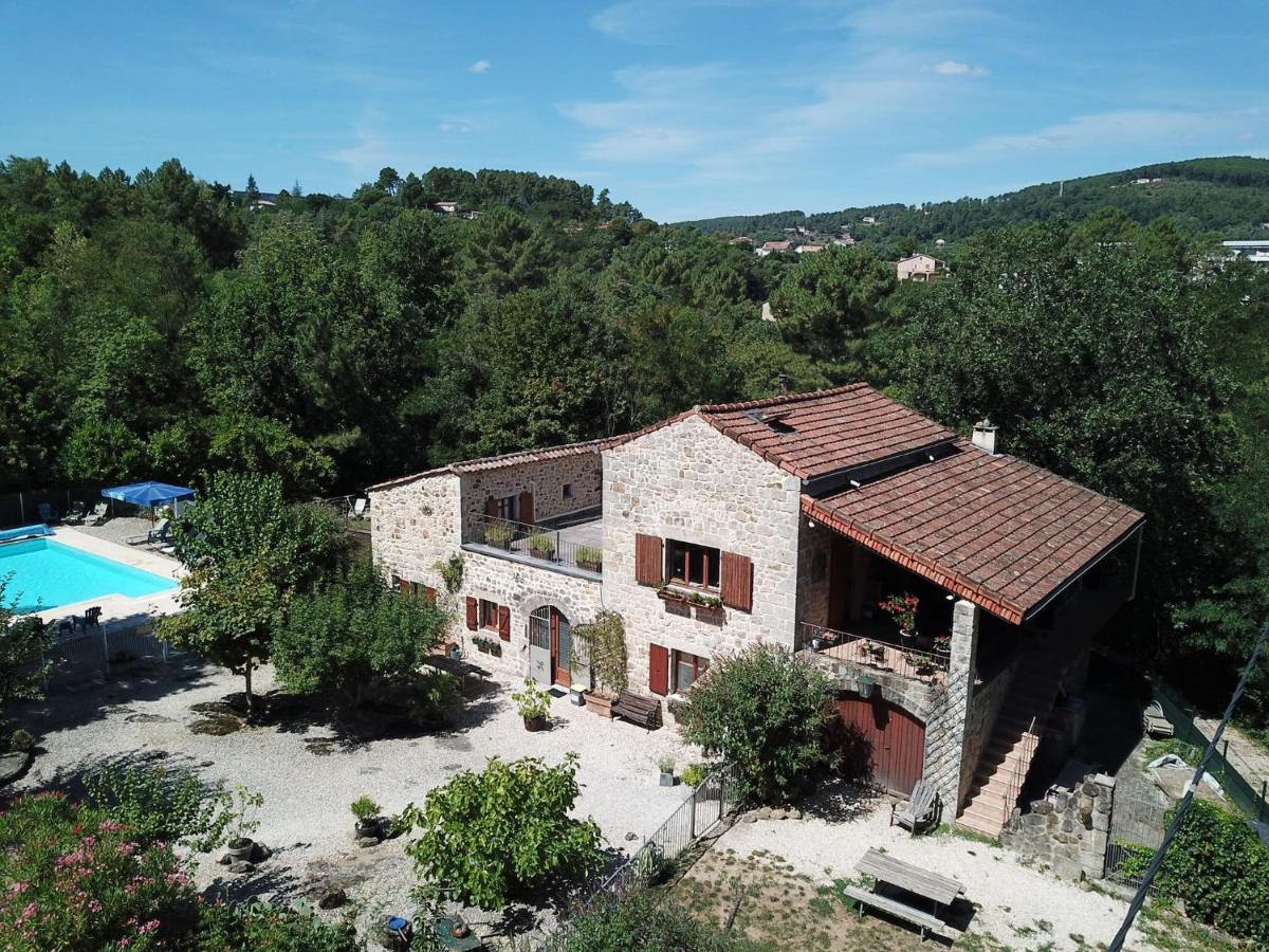 Mas Le Corbery Apartment Largentiere Exterior photo